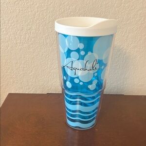 tervis Blue Bubble Travel Tumbler with White Lid